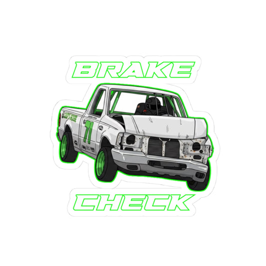 Brake Check Ranger Sticker